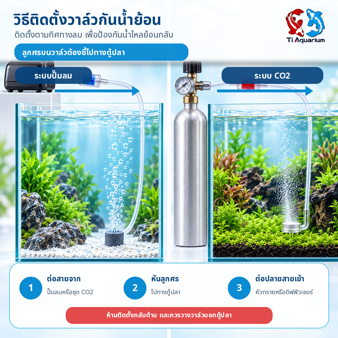 06 วิธีใช้งาน วาล์วกันน้ำย้อน 06 วิธีใช้งาน วาล์วกันน้ำย้อน