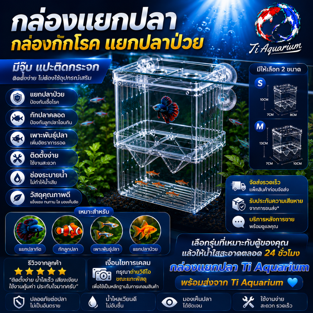 กล่องแยกปลา2 กล่องแยกปลา2